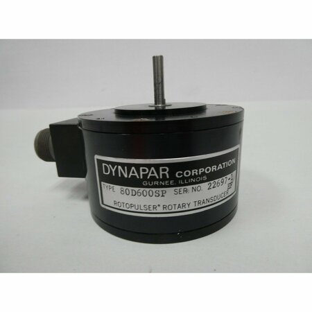 Dynapar ROTOPULSER ROTARY POSITION TRANSDUCER 80D600SP